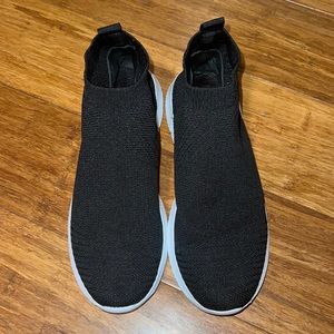 Steven by Steve Madden Fast Knit Black Sneakers